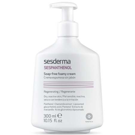 SESDERMA SESPANTHENOL BEMUILIS PUTOJANTIS PRAUSIKLIS JAUTRIAI ODAI, 300 ML