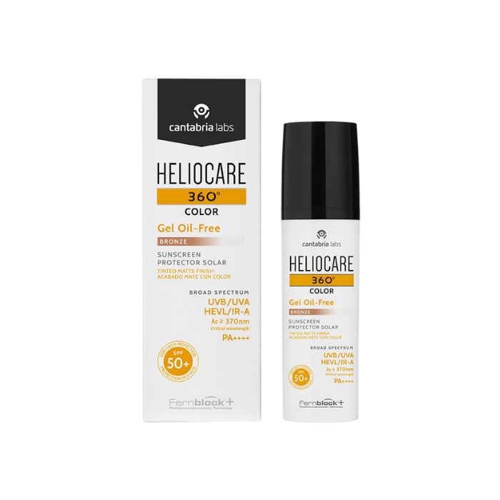 HELIOCARE 360 OIL-FREE APSAUGINIS GELIS SPF50+, 50 ML (Bronze)