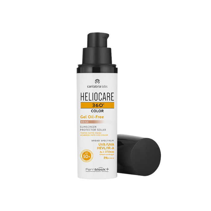 HELIOCARE 360 COLOR OIL-FREE APSAUGINIS GELIS SPF 50+, 50 ML (Beige)