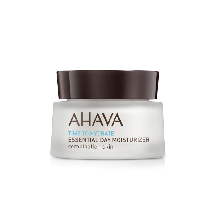 AHAVA TIME TO HYDRATE DRĖKINAMASIS DIENINIS VEIDO KREMAS MIŠRIAI VEIDO ODAI, 50 ML