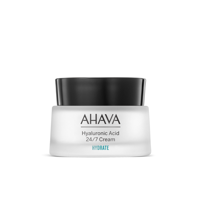 AHAVA HYDRATE 24/7 VEIDO KREMAS SU HIALURONO RŪGŠTIMI, 50 ML