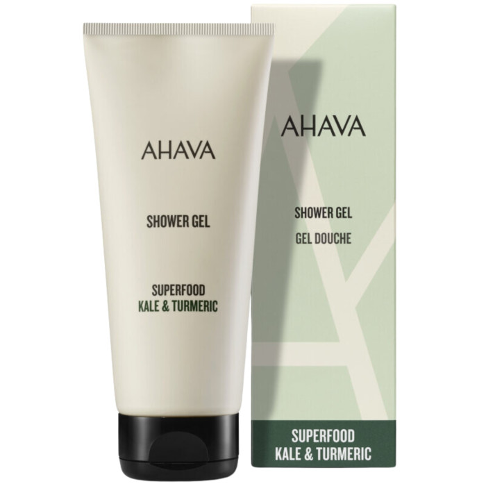 AHAVA KALE & TURMERIC DUŠO GELIS, 200 ML