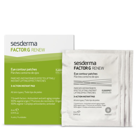 SESDERMA FACTOR G PAAKIŲ PADELIAI SU AUGIMO FAKTORIAIS, 4x4 ML