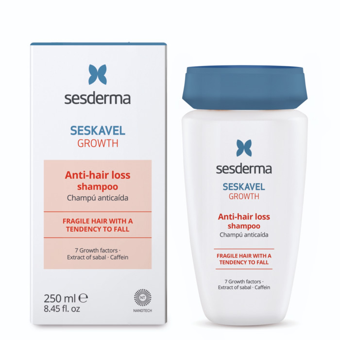 SESDERMA SESKAVEL GROWTH ŠAMPŪNAS NUO PLAUKŲ SLINKIMO, 250ml